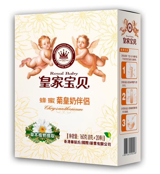    皇家寶貝160克菊皇奶伴侶-蜂蜜