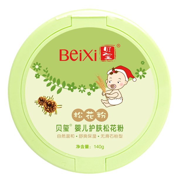  貝璽嬰兒護(hù)膚松花粉（140g）