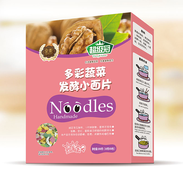   超級(jí)冠多彩蔬菜小面片